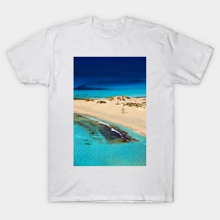 Simos beach - Elafonissos island T-Shirt